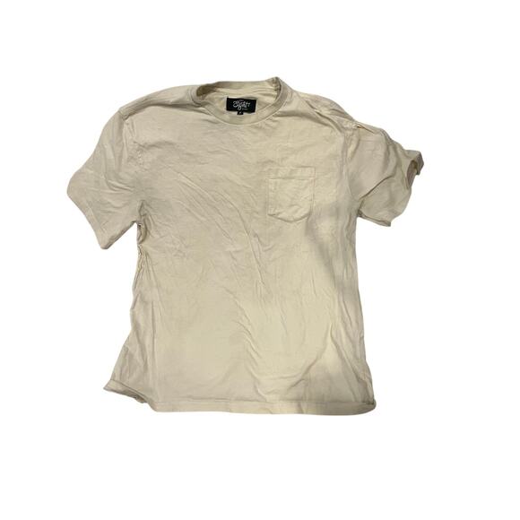 Eighty Eight Pocket White T-Shirt Mens M - Picture 1 of 3